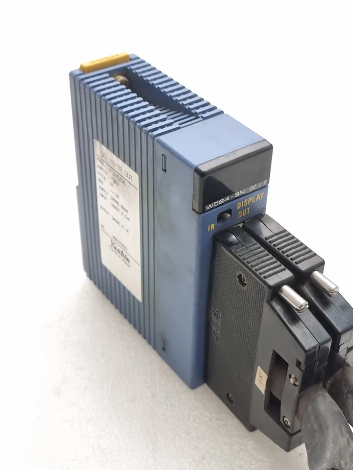 Yushin F3WD64 DC Input Transistor Output Plc Module (Used Working)F3WD64 WD64-3N